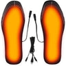 2022 New USB Heated Shoe Insoles Feet Warm Sock Pad Mat Electrically Heating Insoles Washable Warm Thermal Insoles Unisex