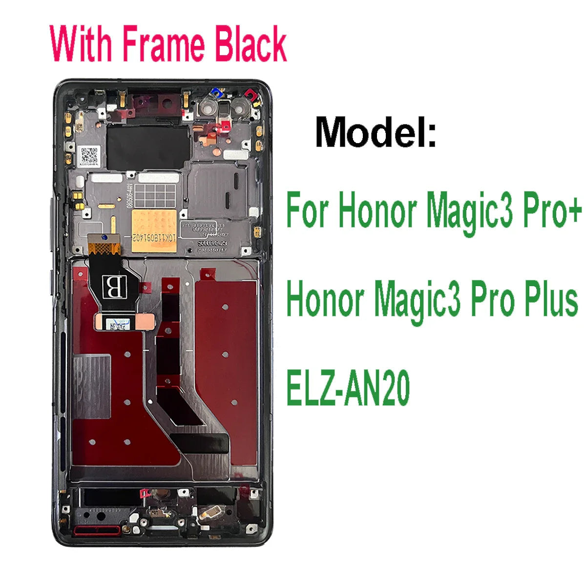 Original For Huawei Honor Magic3 Pro ELZ-AN10 ELZ-AN00 LCD Display Touch Screen Digitizer For Honor Magic3 Pro+ ELZ-AN20 LCD