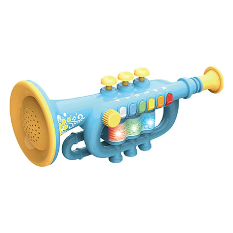 1Pcs Baby Music Toys Early Education Toy Colorful Infant Trumpet Music Instruments Toys Kids Saxophone Toddler Beginners Gifts