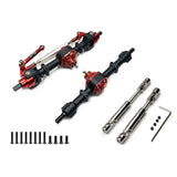 MN78 MN82 Metal Front And Rear Axle With 3mm To 4mm Shaft Sleeve 1/12 RC Car Upgrade Parts Accessories