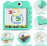 Magnetic Drawing Board For Toddlers Doodle Board With  Magnet Pen Dot Art Montessori Educational Toys For Children Gift