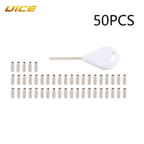 Surf Fins Key+Screws For FUTURE Fins Surfboard Fins 50pcs Screw with Multicolor Keys For Surf Fins Surfing Accessories