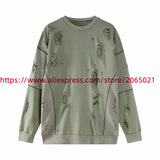 Good Quality CAVEMPT Fashion Sweatshirts Men CAV EMPT Manga Women's Print Vintage Crewneck Hoodie