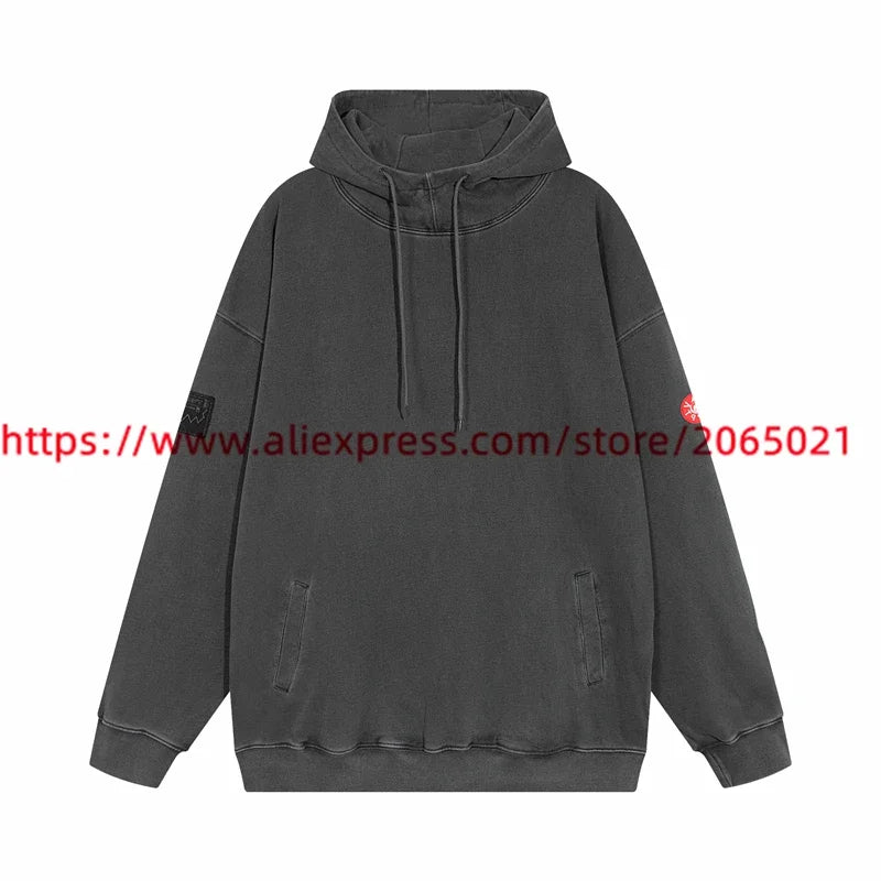 Good Quality CAVEMPT Fashion Sweatshirts Men CAV EMPT Manga Women's Print Vintage Crewneck Hoodie