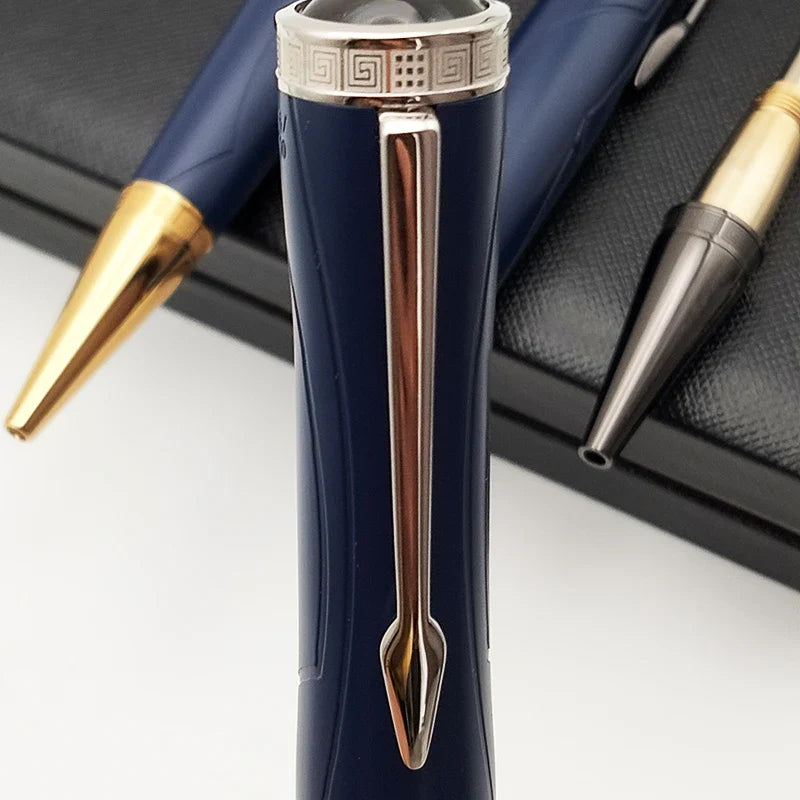 MB Ballpoint Pen Great Writer Edition Homerl Classic  Blue Or Black Barrel Write Smooth Luxury School Office Monte Stationery