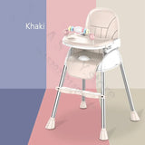 Folding Baby Highchair Kids Chair Dinning High Chair for Children Feeding Baby Table and Chair for Babies Toddler Booster Seat