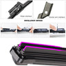 Car Windshield Wiper Blades Universal Soft Double Layer Rubber Frameless Bracketless Brushes Accessories Windscreen Window Front