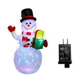 2.4M Christmas Inflatable Outdoor Doki Toy with LED Light Santa Claus Christmas Decoration Navidad Natal Xmas Props Home Decor