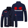 New Kawasaki Motorcycle Jacket Sports Jacket Fashionable Casual Men's Clothing Kawasaki Racing Suit Casual suit jacket