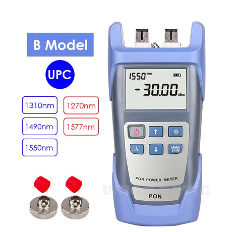 2023 NEW PON OPM Handheld Fiber Optical PON Power Meter FTTX/ONT/OLT 1310/1490/1550nm Test Equipments