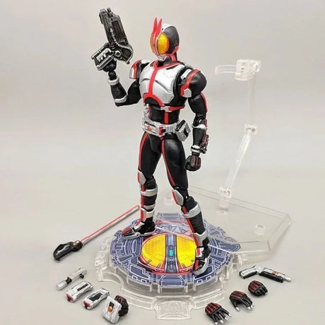 16CM SHF Masked Rider Kamen Rider Joint Kuuga Agit Moveable BJD Anime Action Figure PVC Kids Toys Doll Collection Figures Gift