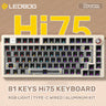 LEOBOG Hi75 Sugar65 Custom Mechanical Keyboard Aluminum Kits Hot Swap Wired Gaming Keyboard RGB Gamer Gasket Keyboard With Knob