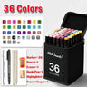 168 Color Marker Pen Set Manga Double-Headed Comic Highlighter Art Painting Drawing Sketch Graffiti Watercolor Stationery