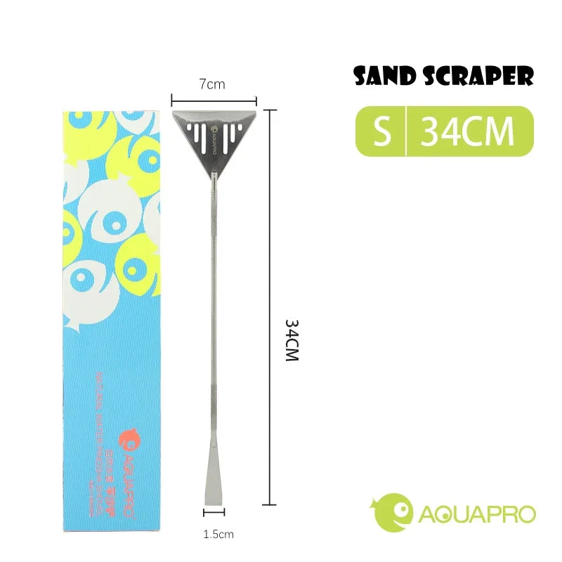 Aquapro Sand Scraper Pro 316 Stainless Steel Aquarium Tools Accessories Fish Tank Equipment