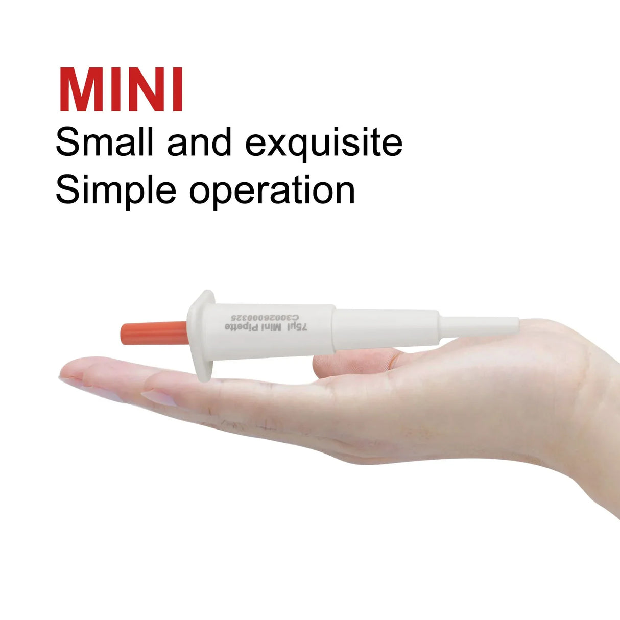 Xin Tester Laboratory Pipette Mini Pipette 10-200ul Micropipette Manual Single Channel Fixed Volume Pipettor