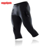 Men's sports pants compression quick-drying fitness sports leggings sportswear training basketball tights gym running shorts men