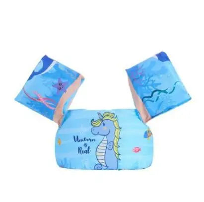 Baby Float Cartoon Arm Sleeve Life Jacket Swimsuit Foam Safety Swimming Training Floating Pool Float Swimming Ring