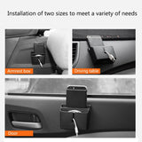 For Phone Charge Keys Coins Auto Seat Bag Car Organizer Container Car Storage Box Phone Holder Stand Car-Styling Stowing Tidying