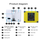 New Window Cleaner Robot Home Appliances Auto Fast Smart Planned Washer Electric Window Cleaning Robot With Water Spray