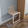 Folding Footstool Wall-Mounted Wall Folding Porch Chair Door Shoe Cabinet Hidden Footstool Folding Bathroom Stool