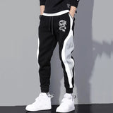 New Men Casual Drawstring dragon print Pants Jogger Pants Sweatpants Running Pants Sweatpants for Men