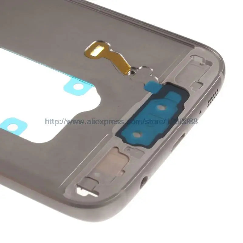 For Samsung Galaxy S7 Edge G935 G935F Mobile Phone Plate Middle Frame Housing Body Bezel Chassis with Side Buttons