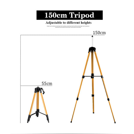 tripod/Professional Level Green Light Building Tool Level Lines 4d Self-leveling Cross Horizontal  16 Laser Levels Laser