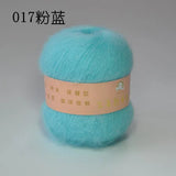 6 Balls Angora Mohair Wool Yarn for Knitting Soft Plush Cashmere Hand Crochet Lanas DIY Scarf Sweater Thread Freeshipping Sales