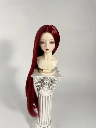 Bjd Wig Soft Silk Split Simulation Antique Style 1/3 1/4 1/6 Long Hair Rough Factory Spot Quick Hair