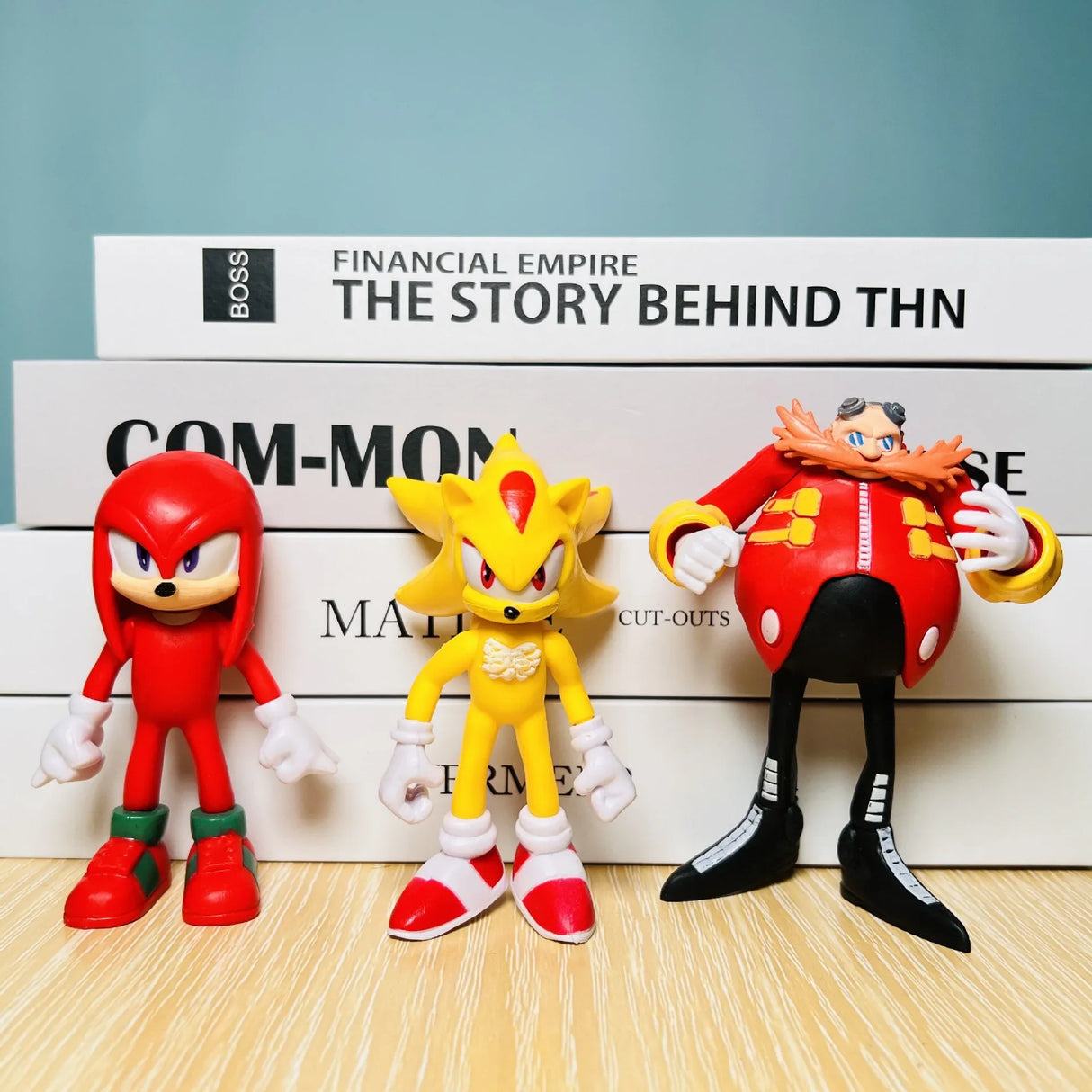 6pcs Set 11cm Cute Sonic PVC Character Toy Hedgehog Shadow Tail Figure Model Dolls Children Animal Toy Birthday Gift