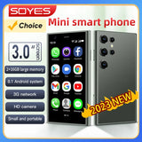 SOYES S23 Pro Mini Smartphones Android 8.1 Dual SIM 3.0'' HD 1000mAh Battery WIFI Bluetooth 3G Small Mobile Phone 2GB+16GB