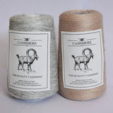 high-quality Fine Cashmere Yarn Crochet Wool Line for knitting Thread Genuine Hand-knit pure Cashmere Woven Yarn Soft Warm 400g