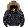 Men's Winter Military Tactical Parkas Thick Fur Collar Puffer Bomber Jackets Male N2B Outdoor Windproof Long Windbreaker Coats