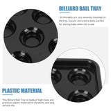 Billiards Tray Pool Table Accessories Plastic Ball Holder Desktop Gift Accessory Snooker Men Cave Decor