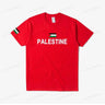 Women's Palestine Plus Size Cotton Name Palestine Map Men's T-Shirt Cotton T-Shirt Top Gaza T-Shirt Fashion T-Shirt Clothing