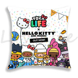 Cute Cartoon Toca Life World Pillow Case Home Decorative Pillowcases Bedroom/Sofa Cushion Covers 45*45cm Kids Anime Pillow Cover