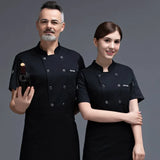 Breathable Mesh Chef Uniform Long-sleeved for Men and Women Ideal for Hotel Restaurant Canteen Kitchen