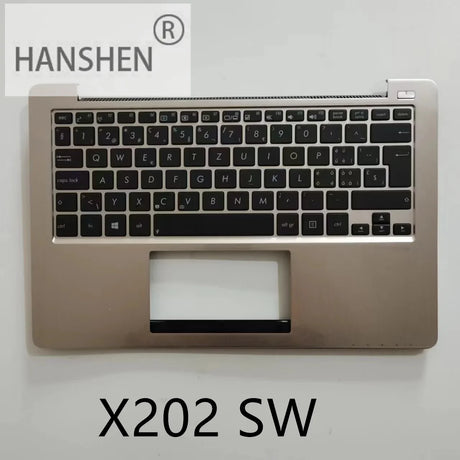 HANSHEN America Swedish  New Keyboard For ASUS X201 X202 X201E x202E Replace laptop  With C shell  silvery