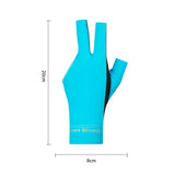 Billiards Glove Left Right Three Finger Snooker Billiard Glove Non Slip Stickers Elasticity Billiard Training Gloves Accessories