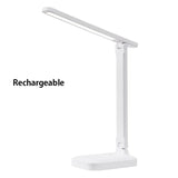 Table Lamp Eyes Protection Touch Dimmable LED Light Student Dormitory Bedroom Reading USB Rechargable Desk Lamp Special Gift