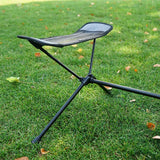 Outdoor Folding Chair Footstool Portable Recliner Lazy Foot Drag Telescopic Extension Leg Stool Moon Chair Kit