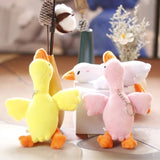 Duck Keychain Plush Keychain Goose Keychain Big Goose Doll Pillow Plush Toy Duck Plush Toys Fluffy Doll Keychain Cute Animal