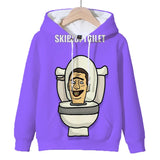 Hot Game Skibidi Toilet Print Hoodies Kids Cartoon Sweatshirts Tops Casual Boys Girls Pullovers Long Sleeve Children Sportwear