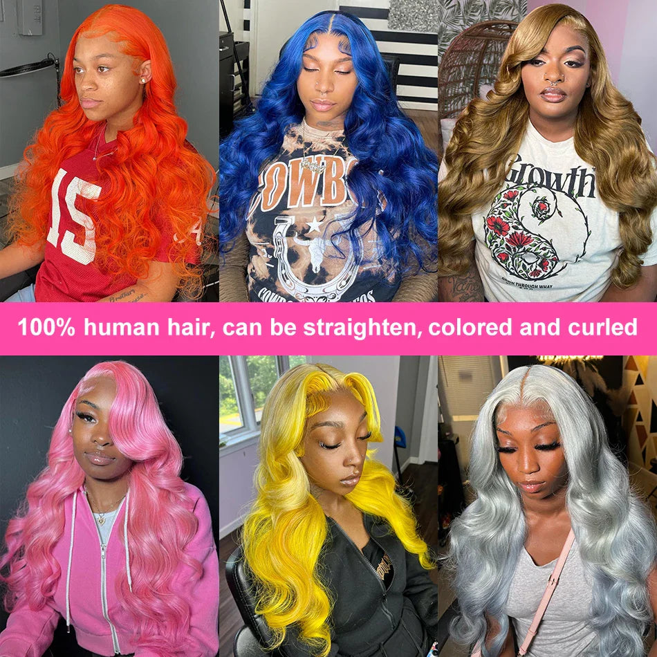 Melodie HD 30 40 Inch 250% 613 Blonde Body Wave 5X5 Glueless Ready to Wear 13x6 Lace Front Human Hair Wigs 13x4 Lace Frontal Wig