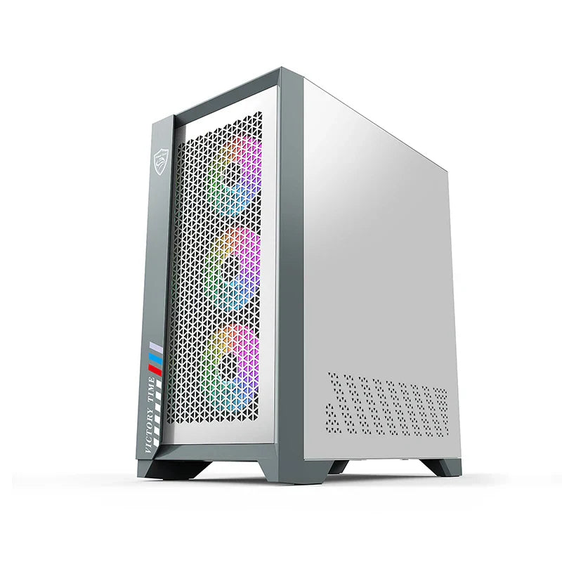 Power Train Titanium 3080 EATX Desktop Computer Case Middle Tower Side Transparent Game RGB Chassis For 360 Water-Cooled