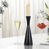 1Pcs European Modern Candlestick Small Waist Candlestick Metal Crafts Desktop Wedding Table Decoration Candlestick Holder