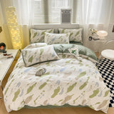 High-quality Home Pure Cotton Bedding Set 100% Cotton Skin-friendly Queen Duvet Cover Set with Sheets Comforter Cover Pillowcase