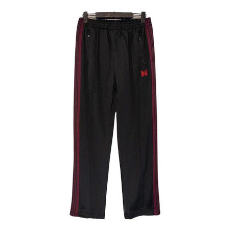 23SS Top Quality 1:1 Awge Needles Sweatpants Men Women Embroidered Butterfly Stripe Needles Pants Trousers Casual Pant