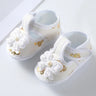 Baby Girl Shoes First Walkers Lace Floral Newborn Baby Shoes Princess Infant Toddler Baby Shoes for Boys Flats Soft Prewalkers