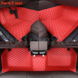 Custom Car Floor Mat for Ford fusion Mondeo All model Mondeo 4 mk4 mk5 MK3 MK6 auto Rug Carpets accessories interior